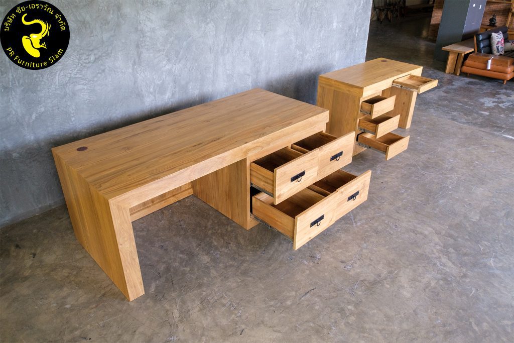 โต๊ะทำงานไม้, โต๊ะทำงานไม้สัก, โต๊ะทํางานไม้, โต๊ะทํางานไม้สักผู้บริหาร, โต๊ะทํางานไม้สักโมเดิร์น, โต๊ะไม้ทำงาน