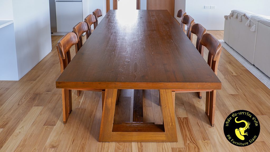 ชุดโต๊ะกินข้าวไม้สัก 8 ที่นั่ง,โต๊ะกินข้าวไม้สัก 8 ที่นั่ง,โต๊ะกินข้าวไม้,โต๊ะกินข้าวไม้สัก,โต๊ะกินข้าวไม้สักโมเดิร์น