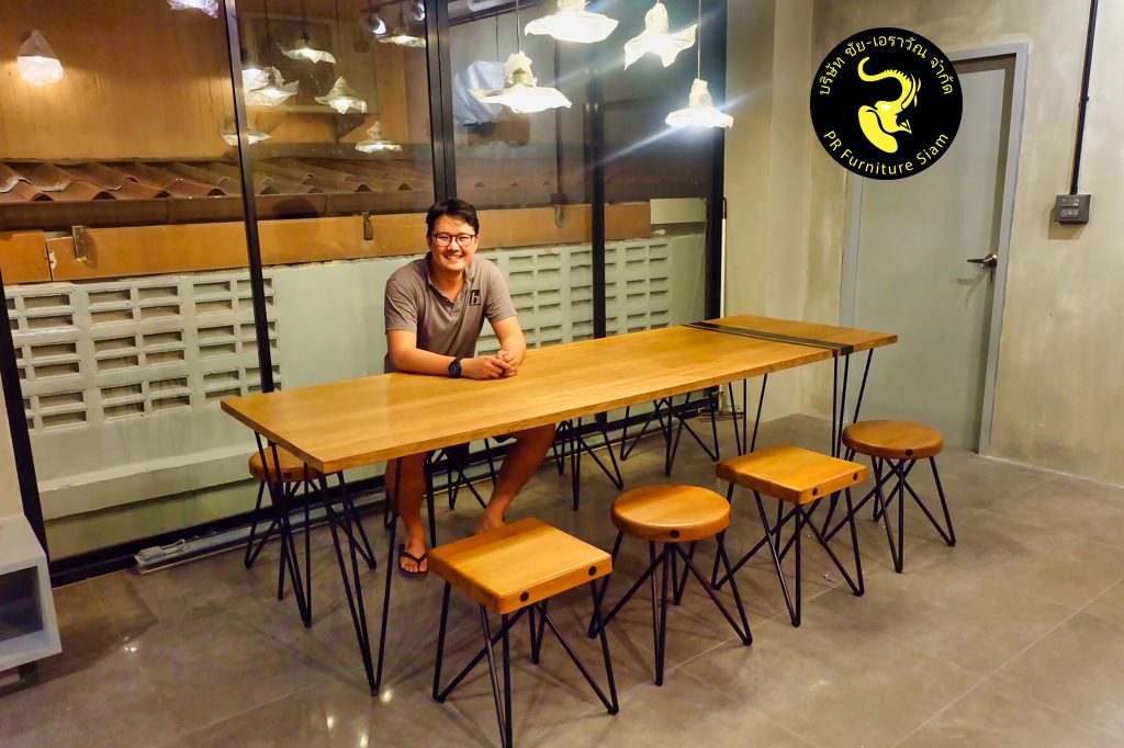 Review ชุดโต๊ะกินข้าวไม้สัก ชุดโต๊ะกินข้าวไม้จริง (21) Review โต๊ะกินข้าวไม้สักโมเดิร์น 8 ที่นั่ง ที่ทำงานละเอียดและมีความทนทานสูง
