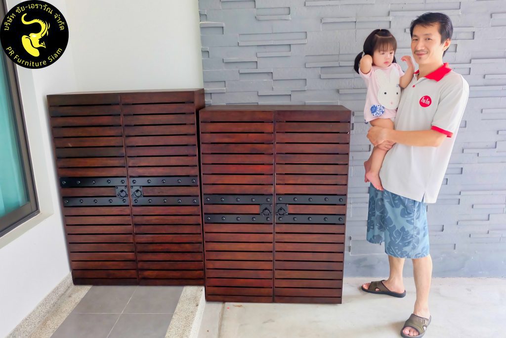 รีวิวชั้นวางรองเท้าไม้ ตู้รองเท้าไม้ ของลูกค้าของเรา (6) Review ชั้นวางรองเท้าไม้แบบเปิดที่ช่วยให้การจัดเก็บรองเท้าเป็นเรื่องง่าย